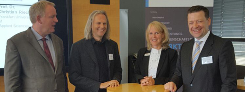 Pausengespräch mit den Referenten